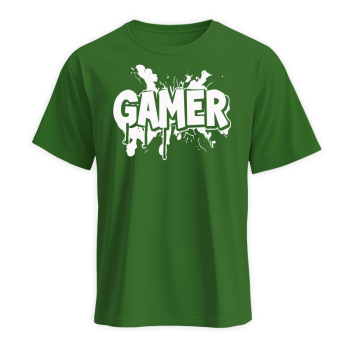 Koszulka GAMER dla graczy napis
