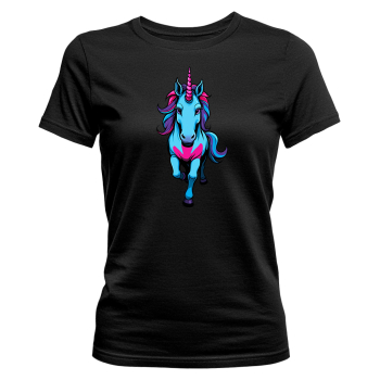 Koszulka z nadrukiem jednorożec unicorn