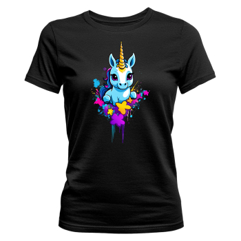 Koszulka z nadrukiem jednorożec unicorn