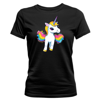 Koszulka z nadrukiem jednorożec unicorn