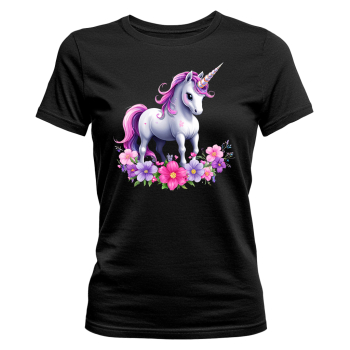 Koszulka z nadrukiem jednorożec unicorn